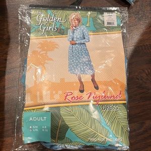 Women’s Golden Girls  Halloween Costume Large X-Large Rose Nylund New